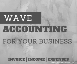 wave accounting, savvy admin